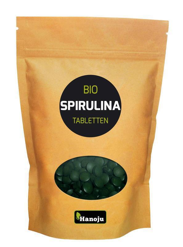 Hanoju Bio spirulina 400 mg paper bag 625 TB