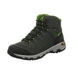 Brütting Mount Shasta High wandelschoenen voor heren en dames, maat 38, antraciet/groen