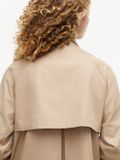 Tommy Hilfiger Dames Regenjas Beige Katoen XL