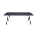 Fermob Luxembourg table rectangulaire Gris aluminium laqué Designer Frédéric Sofia