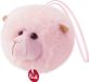 Trudi - Charms Sleutelhanger Knuffel Lama 12 cm - Roze