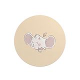 Questo Casa Ronde Digitally Printed Mouse Pad, Non-Slip Bottom, for Office and Home, Diameter: 22 cm