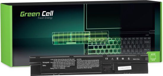 Merkloos Green Cell FP06 FP06XL FP09 HP77 Laptopaccu 10.8 V 4400 mAh HP