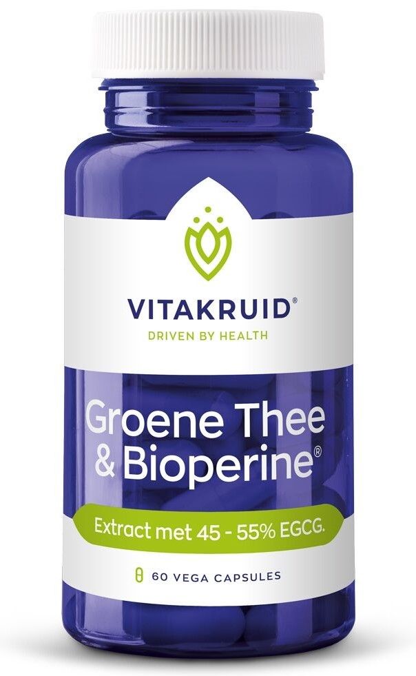 Vitakruid Groene Thee & Bioperine® Capsules - 8717438691725