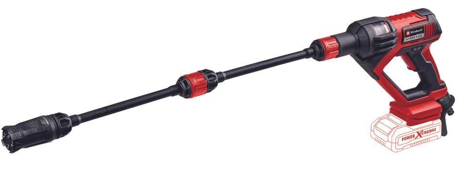 Einhell Accu Hogedrukreiniger HYPRESSO 18/24 Li Solo - 18V - 24 bar - Zonder Accu