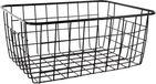 Svenska Living Opbergmand - Zwart - Metaal - 22 x 28 x 12 cm