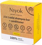 Niyok Vitamina - Shampoo - Conditioner bars - 80G - Vegan - pH-waarde - 2-in-1