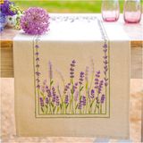 Vervaco Loper kit Lavendel Borduurpakket 35 x 95 cm