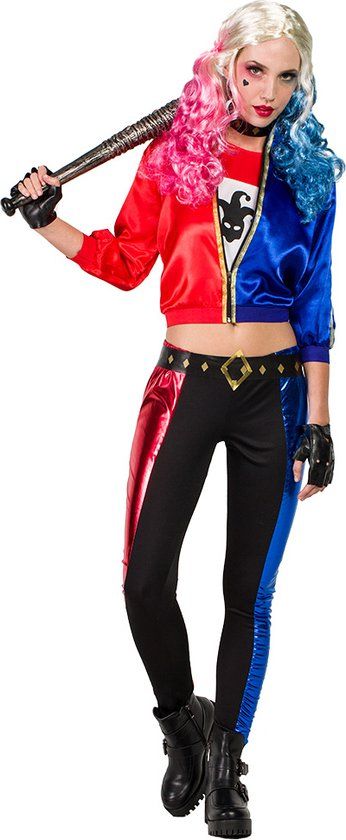 Boland - Jester Fatale Costume (M/L) - Adult - Multi - Full Costume - Halloween & Carnival