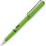 LAMY Safari Vulpen - Groen - Medium Penpunt - Blauwe Inkt