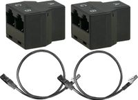 Cable Home enzo Internet verdubbelaar - RJ45 - 0.25 m - 2 stuks