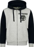 The Punisher Skull Heren Vest met capuchon - grijs/houtskool - XL
