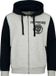 The Punisher Skull Heren Vest met capuchon - grijs/houtskool - XL