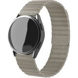 Strap-it Samsung Bracelet cuir loop Samsung Galaxy Watch FE (kaki)