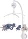 Baby's Only Sense Muziekmobiel - Vintage Blue/Kiezelgrijs/Wit