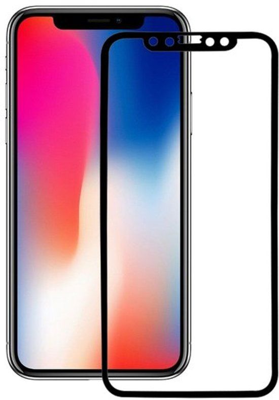 Qubix ENKAY iPhone X Tempered Glass - 0.26mm 9H Hardness 2.5D Curved Screen Film