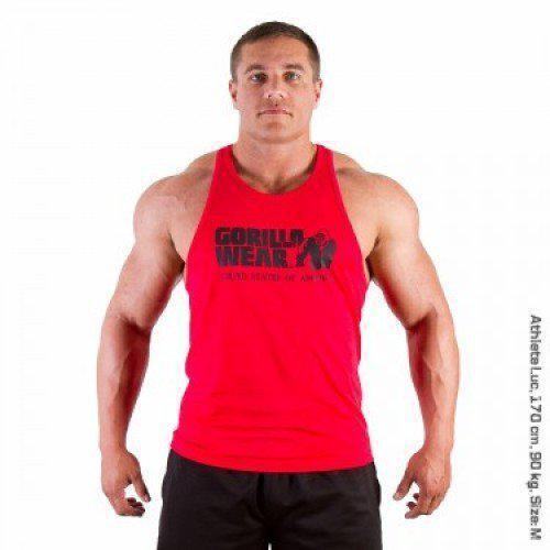 Gorilla Wear Classic Tank Top Red - XXXL