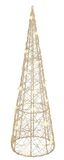 Kerstpiramide 45 cm LED-piramide kerstpiramide kerstboom, dennenboom, kegel, verlichte kerstlichtkegel, kerstdecoratie, interieurdecoratie, verlichting