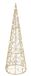 Kerstpiramide 45 cm LED-piramide kerstpiramide kerstboom, dennenboom, kegel, verlichte kerstlichtkegel, kerstdecoratie, interieurdecoratie, verlichting