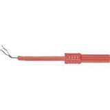 Schützinger ZPK 8188 Ni / RT Tellertestklem Bus 4 mm Rood