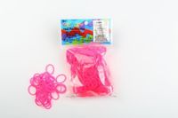 Elastisch Rainbow Loom Elastisch neon roze