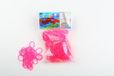 Elastisch Rainbow Loom Elastisch neon roze