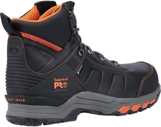 Timberland PRO Hypercharge S3 Werkschoenen Zwart/Oranje Maat 42