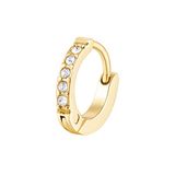 BROSWAY CHAKRA BHKE034 GOLD-PLATED OORRING MET KRISTALLEN 1 STUK