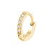 BROSWAY CHAKRA BHKE034 GOLD-PLATED OORRING MET KRISTALLEN 1 STUK