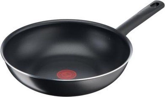 Tefal Day by Day ON Wokpan - 28 cm - Zwart