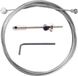 Cycle Tech Falkx RVS binnenkabel trommelrem - fiets - 2m - zilver - ton en peer nippel