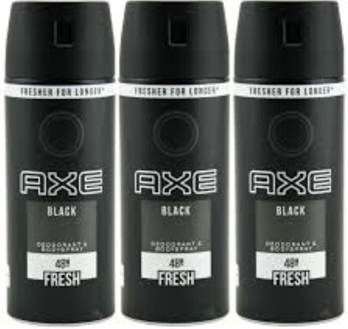 AXE Deodorant Spray Black - Voordeelverpakking 3 x 150 ml