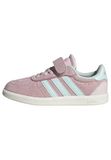 adidas BREAKNET SLEEK SHOES CHILDREN, clear pink/halo mint/bliss pink, 31 EU
