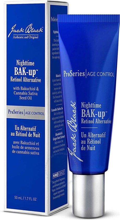 Jack Black Crème Face Nighttime BAK-up 50 ml