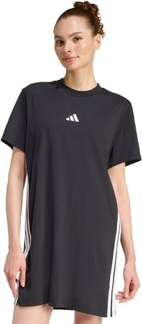 adidas dames Essentials 3-Stripes Robe, noir/blanc, S