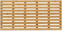 Relaxdays badmat bamboe - 100 x 50 cm - antislip - sneldrogend