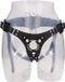 Shots Ouch! Pain Leather Strap-on Harness - Black