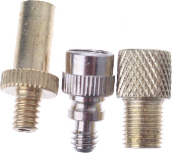 Ventura Ventieladapters AV-DV / DV/FV-AV / FV-DV 3-delig - Goud - Voetpomp