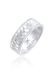 KUZZOI - Ring - Herenring Visgraat Vintage Massief in 925 Sterling Zilver - Heren