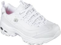 Skechers D'Lites Fresh Start Dames Sneakers Wit/Zilver