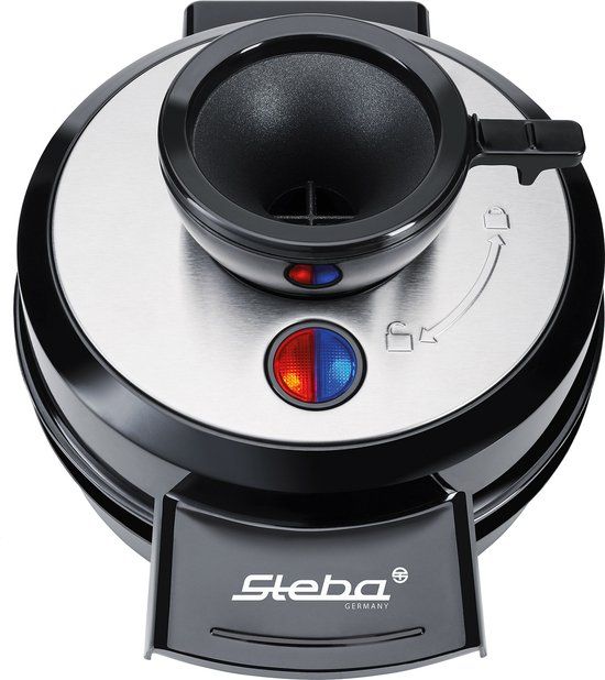 Steba WE20 - Wafelijzer - 4 Wafels - Zwart