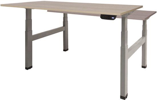 Schaffenburg Zit Sta Bureau - Duo Elektrisch 180x80 robson - alu frame