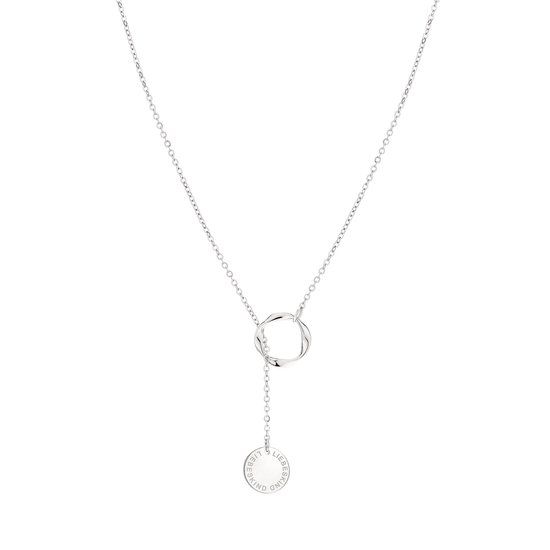 Liebeskind Dames Ketting - Edelstaal - Zilver