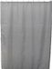 Tendance Douchegordijn Basic Elegance - met ringen - grijs - polyester - 180 x 200 cm - wasbaar