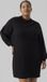 VERO MODA CURVE VMNANCY LS FUNNELNECK DRESS GA BOO CURVE Dames Jurk - Maat L/50