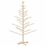 vidaXL Houten kerstboom KOTKA 150 cm Bamboe en massief grenenhout