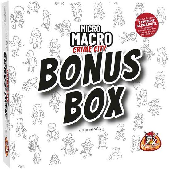 White Goblin Games MicroMacro: Crime City - Bonus Box