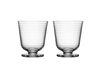 Kosta Boda Verre sur pied Viva 20 cl Lot de 2 Transparent