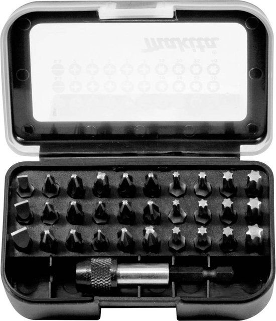 Makita D-35031 31-delige bitset - Verzinkboor - Hout/Kunststof - 0.23 kg