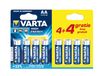 Varta 4906121448 Alkaline Huishoudelijke batterijen 1.50 volt Blauw, Geel